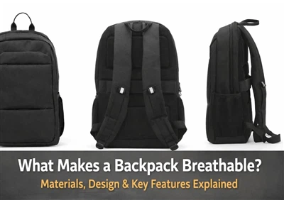 Điều gì làm cho một chiếc ba lô thoáng khí? Giải thích về vật liệu, thiết kế ...